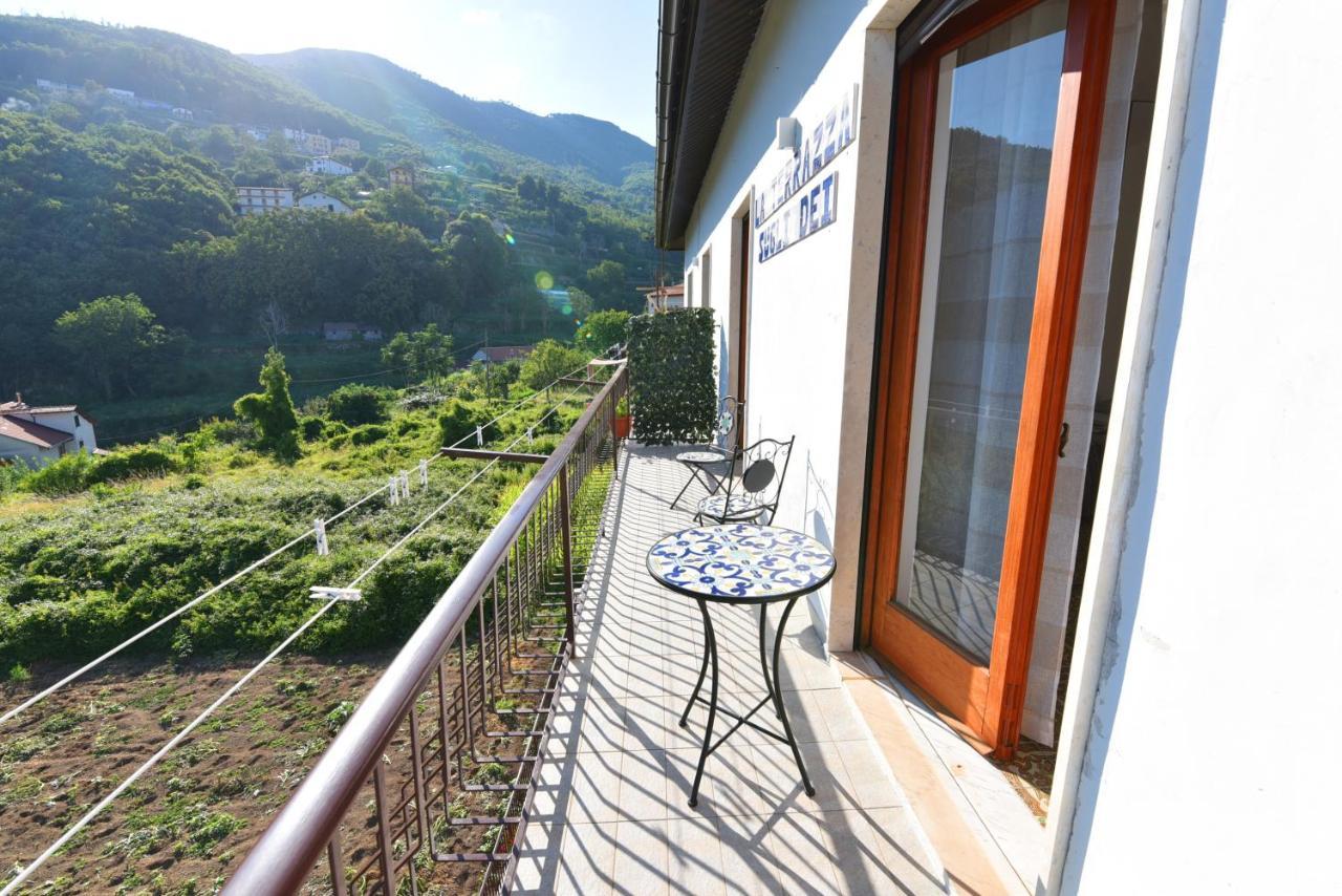 Ferienwohnung La Terrazza Sugli Dei Pianillo Exterior foto